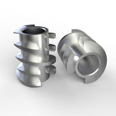 購入 熱処理されたツインスクリューエクストルーダー部品 20mm ポリマー混合用エクストルーズされた部品 online manufacture