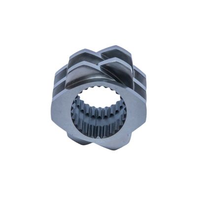 購入 ポリッシュしたツインスクリューエクストルーダー材料 ISO9001 パスネーディングブロックシリーズ online manufacture