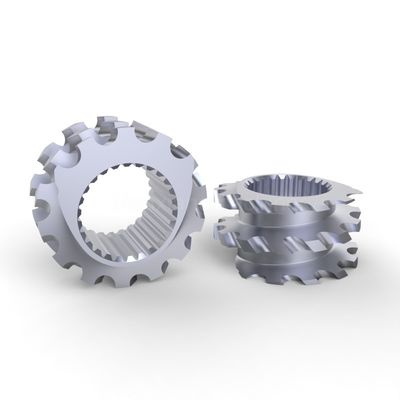 購入 ダブルスクリューエクストルーダー ゼスター混合要素 ZME 0.02mm 許容度 優れた混合効率のために online manufacture
