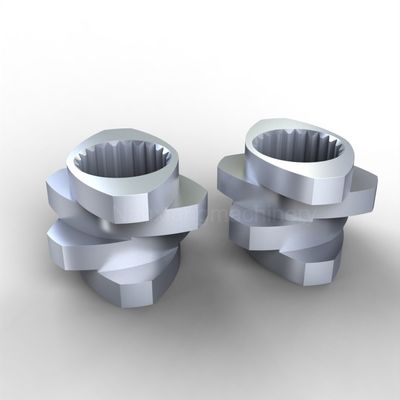0.02Mm トレランス ヌーティング Blcok 316L W6Mo5Cr4V2 エクストルーダースクリューパーツ