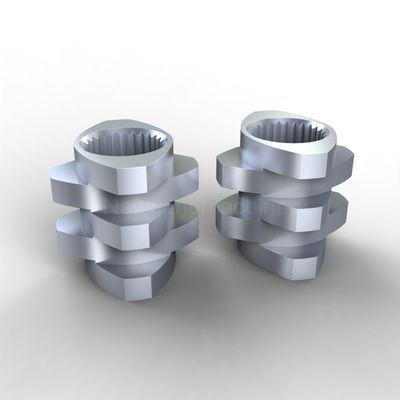 精密加工された中性ネイジングブロック 316L HIP ツインスクリューエクストルーダー部品