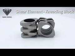 溶融ゾーン エクストルーダー 折り畳みブロック 30度 45度 60度 角度