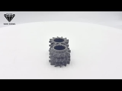 ツインスクリューエクストルーダー 正確な歯付き混合要素 耐久性 前向き ±0.01mm 正確性